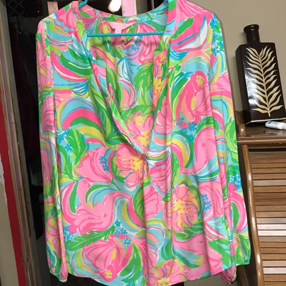 Lilly Pulitzer top size Large
